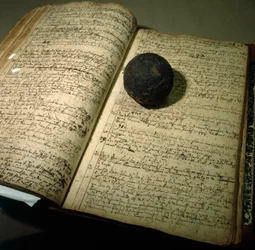 Libro de inscripción de la época de la Batalla de Kesselsdorf